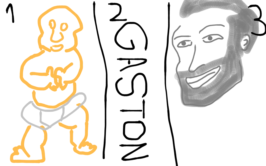 Necesitas a Gaston para pasar de bebe a gigachad